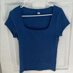 Old Navy Blue Women's Top Size S